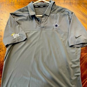 Nike Dallas Cowboys Miller Lite polo
